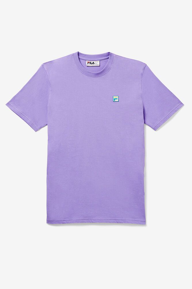 Fila Quartz T-Shirt Purple - Mens - 23801NYVS